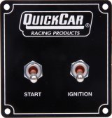 QuickCar Ignition Control Panels 50-7531 Extreme 2 Switch Single Weatherpacked thumbnail 1