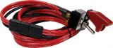 QuickCar Ignition/Start Switches 50-507 Ignition Switch, Toggle, 25 amps, Steel/Plastic, Chrome, Triple Pole, Screw Terminal, Safety Cover, Each thumbnail 1