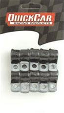 QuickCar Line Clamps 66-850 Clamps, Steel, Rubber Coated, .250 in. Hose Diameter, Set of 10 thumbnail 1