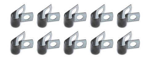 QuickCar Line Clamps 66-850 Clamps, Steel, Rubber Coated, .250 in. Hose Diameter, Set of 10 thumbnail 2