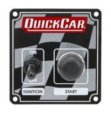 QuickCar Ignition Control Panels 50-102 Panel, Waterproof, Aluminum, 3.375 in. Width, 3.625 in. Height, 1-Switch, Each thumbnail 2