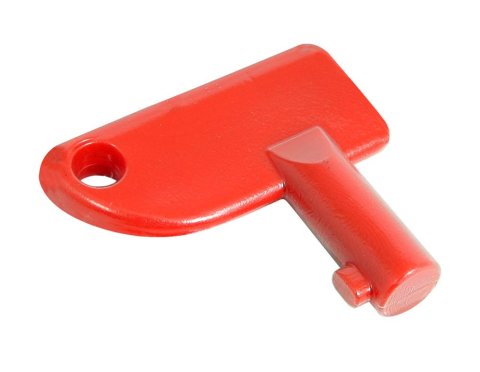 QuickCar Master Disconnect Switch Keys 55-004 Battery Key, Replacement, 55-003, Plastic, Red, Each thumbnail 2