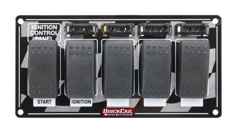 QuickCar Electrical Switch Kits 52-163 Switches, Ignition Panel Rocker Panel Fused Flag thumbnail 2