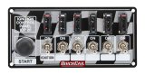 QuickCar Ignition Control Panels 50-163 Panel, Waterproof, Aluminum, 7.0 in. Width, 3.250 in. Height, 6-Switches, Each thumbnail 2