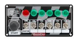 QuickCar Ignition Control Panels 50-166 Panel, Waterproof, Aluminum, 7.0 in. Width, 3.25 in. Height, 7-Switches, Lighted, Each thumbnail 2