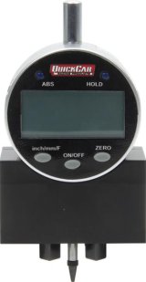QuickCar Tire Pressure Gauges and Inflators 56-102 Inflators, Digital Tread Depth Gauge with Billet Base thumbnail 1