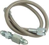 QuickCar Gauge Lines 61-71048 Line Kit, Stainless Steel Braided, -4 AN Ends, 48.0 in. Length, Kit thumbnail 2