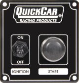 QuickCar Ignition Control Panels 50-802 ICP – Switch & Start Button Black thumbnail 2