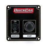 QuickCar Ignition Control Panels 50-802 ICP – Switch & Start Button Black thumbnail 3