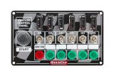 QuickCar Ignition Control Panels 50-164 Panel, Aluminum, 7.0 in. Width, 4.0 in. Height, 6-Switches, Lighted, Each thumbnail 2