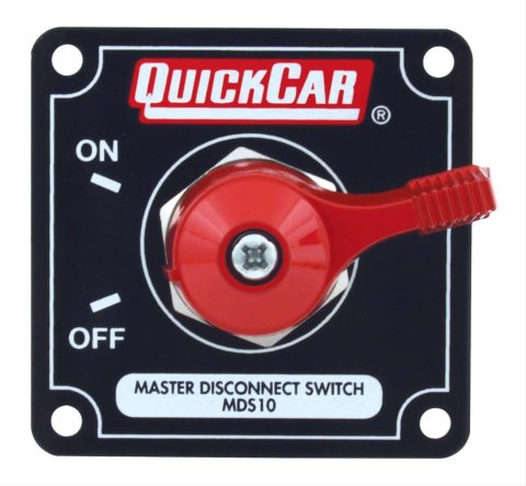 QuickCar Master Disconnect Switches 55-011 Battery Switches, Switches, Manual, Rotary, 12 V, 125 amps, Mounting Bracket, Each thumbnail 1