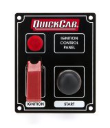 QuickCar Ignition Control Panels 50-853 ICP – Flip Cover Switch, Start Button, & 1 Pilot Light Black thumbnail 2