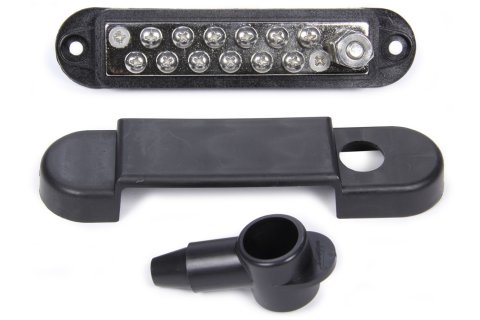 QuickCar Fuse Box Covers 57-8022 Buss Bar Kit With Covers, Black thumbnail 2