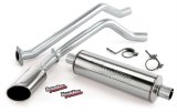 Banks Power Monster Exhaust Systems 48355 System, Exhaust, Cat-Back, Stainless Steel, Single Exit, Passenger Side, Chrome Tip, Chevy, GMC, 5.3L, Flex Fuel, Kit thumbnail 1