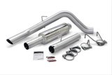 Banks Power Monster Sport Exhaust Systems 48777 System, Exhaust, Cat-back, Stainless Steel, Single Exit, Rear, Chrome Tip, Ram, 5.9L, Cummins, 4 in., Catalytic Converter, Kit thumbnail 2