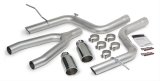 Banks Power Monster Exhaust Systems 51364 System, Exhaust, Particulate Filter Back, Stainless, Natural, Split Rear Exit, Chrome Tips, Jeep, 3.0L, Diesel, Grand Cherokee, Kit thumbnail 1