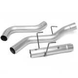 Banks Power Monster Exhaust Systems 49796-B Systems, Monster, Particulate Filter Back, Single, Stainless Steel, Natural, Side Exit, Black Tip, Ram, 6.7L Diesel, Kit thumbnail 3