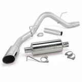 Banks Power Monster Exhaust Systems 48762 System, Exhaust, Cat-back, Stainless Steel, Single Exit, Passenger Side, Chrome Tip, Ford, 2.7L, 3.5L, EcoBoost, 5.0L, Kit thumbnail 2