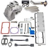 Banks Power Throttle Body Intake Elbows 42804-N Monster-Ram System W/Fuel Line - 2013-2018 Dodge/RAM 6.7L, CARB, Chassis Cab, Natural thumbnail 7