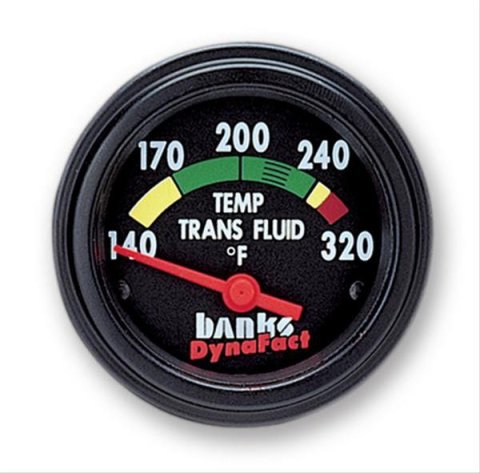 Banks Power DynaFact Engine Oil Temperature Gauge Kits 64111 Gauge, DynaFact, Temperature, Analog, 140 - 320 Degrees F, 2 1/16 in., Electronic Sending Unit, Ford, 7.3L, Kit