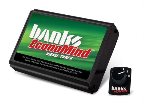 Banks Power EconoMind Diesel Tuners with Switch and PowerPack Calibrations 63725 Computer Programmers, EconoMind, Tuner, 6 Position Switch, EGT Temperature Limiter, Ram, 5.5L, Cummins, Kit