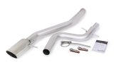Banks Power Monster Exhaust Systems 46180 System, Monster, Cat-back, Single, Stainless Steel, Natural, Rear Exit, Polished Tip, Volkswagen, 2.0L Diesel, Kit thumbnail 1