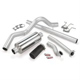 Banks Power Monster Exhaust Systems 46298-B System, Monster, Turbo-back, Stainless Steel, Natural, Cerakote Black Tip, Ford, 7.3L Diesel,, Kit thumbnail 1