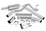 Banks Power Monster Exhaust Systems 48637 System, Exhaust, Turbo-Back, Stainless Steel, Single Exit, Passenger Side, Chrome Tip, Ram, 5.9L, Cummins, 24V, Kit thumbnail 2