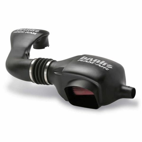 Banks Power Ram-Air Intake Systems 41806 Air Intake, System, Black Polyethylene Tube, Cotton Gauze Filter, Oiled, Red, Ford, F150, 5.4L, Kit