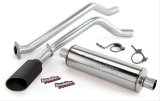 Banks Power Monster Exhaust Systems 48355-B System, Exhaust, Cat-Back, Stainless Steel, Single Exit, Passenger Side, Black Tip, Chevy, GMC, 5.3L, Flex Fuel, Kit thumbnail 2