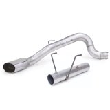 Banks Power Monster Exhaust Systems for 2013-2018 2500, 3500 - 49797 System, Exhaust, Particulate Filter Back, Stainless, Natural, Single Exit, Passenger Side, Rear, Chrome Tip, Ram, 6.7L, Cummins, Kit thumbnail 1