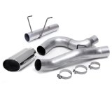 Banks Power Monster Exhaust Systems for 2013-2018 2500, 3500 - 49797 System, Exhaust, Particulate Filter Back, Stainless, Natural, Single Exit, Passenger Side, Rear, Chrome Tip, Ram, 6.7L, Cummins, Kit thumbnail 4