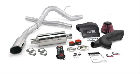 Banks Power Ford 2011-14 3.5L V6 Stinger Systems 48494-B Performance Package, Stinger, Monster Exhaust, Single Exit, Side, Black Tip, Ram-Air Intake, AutoMind Tuner, Ford, EcoBoost, Kit
