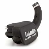 Banks Power Ram-Air Intake Systems 41832-D Air Intake, System, Black Polyethylene Tube, Synthetic Filter, Dry, Gray, Jeep, Wrangler, 3.8L, Kit thumbnail 4