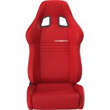 Corbeau A4 Racing Red Cloth Seat 60097PR Sport Seats , Pair thumbnail 4