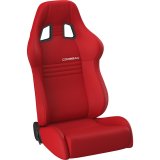 Corbeau A4 Racing Red Cloth Seat 60097PR Sport Seats , Pair thumbnail 5
