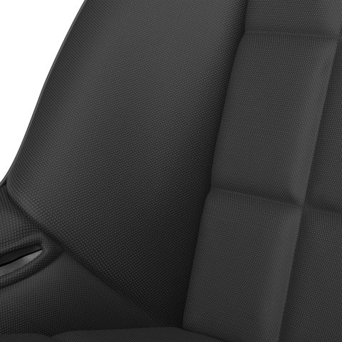 Corbeau Baja Suspension Black Vinyl Bench Seat 63402B Bucket and Seats, Seats, Vinyl, Black, Stitching, Cloth Insert, 36 in. Width, Each thumbnail 1