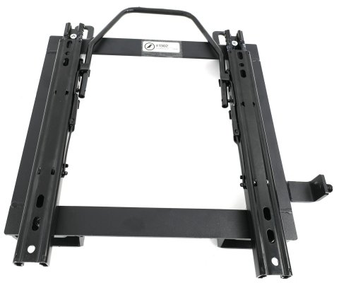 Corbeau Sliding Seat Brackets for 1999-2004 MUSTANG - E1302 Brackets, Sliding, Steel, Black, Double Locking Sliders, Left, Ford, Each thumbnail 1