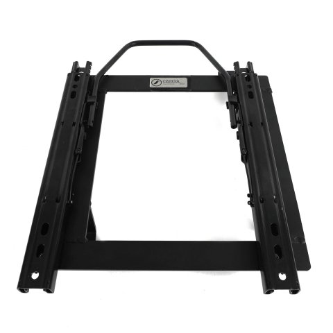Corbeau Sliding Seat Brackets C22033L Brackets, Sliding, Steel, Black, Single Locking Sliders, Left Side, Chevrolet, GMC, Each