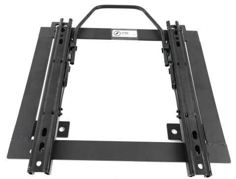 Corbeau Sliding Seat Brackets D182 Brackets, Sliding, Steel, Black, Single Locking Sliders, Buick, Chevy, Oldsmobile, Pontiac, Each
