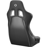 Corbeau DFX Black Cloth Seat 34901WPS Bucket Seat, DFX, Fixed Back, Cloth/Vinyl, White Piping, Each thumbnail 2