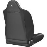 Corbeau Baja RS Suspension Black Vinyl Seat 66402BPR Bucket and Bench Seats, Seats, Adjustable Bucket, Vinyl, Black, Stitching, Cloth Insert, Lever Recline, Pair thumbnail 5