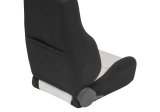 Corbeau GTS II Black Leather Seat L20301PR Bucket and Bench Seats, Seats, Reclining Bucket, Lever Recline, Leather, Black, Stitching, Pair thumbnail 4