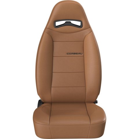 Corbeau Moab Tan Vinyl Seat 70060PR Sport Seats , Pair thumbnail 2