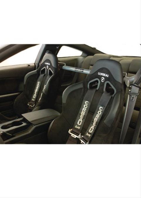Corbeau Seats USA Harness Bars HB9504M Seat Belt Bars, 94-04 Mustang Bar thumbnail 4