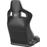 Corbeau Sportline RRB Black Seat 84917PR Bucket and Bench Seats, Racing Seats, Vinyl/Carbon Diamond Red Stitching, Lever Recline, Pair thumbnail 2