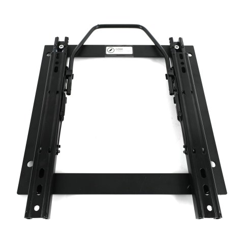 Corbeau Sliding Seat Brackets for 1967-1970 COUGAR, 1965-1970 MUSTANG - D266 Brackets, Sliding, Steel, Black, Single Locking Sliders, Ford, Mercury, Each thumbnail 2