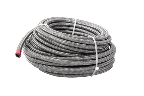 Aeromotive PTFE Stainless Braided Fuel Lines -6 AN 20 ft. 15316 Hose, Steel, Natural, AN, Length, Each