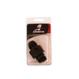 Aeromotive AN O-Ring Adapter Fittings 15742 and Adapters, Fittings, Swivel, Straight, Aluminum, Black Anodized, -12 O-ring Male O-ring, -12 Male AN, Each thumbnail 1