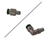 Aeromotive Union Reducers 15600 Fittings and Adapters, Reducers, 90 degree, Aluminum, Natural, 1/16 in. NPT Male NPT, 1/4 in., Compression, Each thumbnail 7